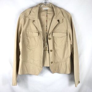 CABI Khaki Jacket Womens XL
